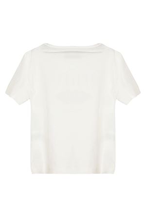 T-shirt in cotone bianco crema ELEVENTY KIDS | EY8P11Z3733101BG